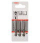 Bit 3mm Sechsk/Schlitz L= 6,4mm(1/4) 3x0,5mm L=49mm 1/4Zoll