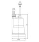 Zehnder-Pumpen Flachsaugpumpe FSP 330 Tauchpumpe, Edelstahl/Kunststoff