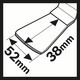 HCS Schaber ATZ 52 SFC, f Fugenschaber