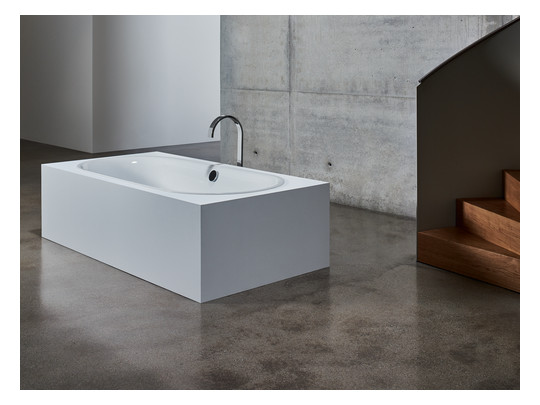 Badewanne BetteLux Oval 3466 Glasur, snow, 180x80x45cm