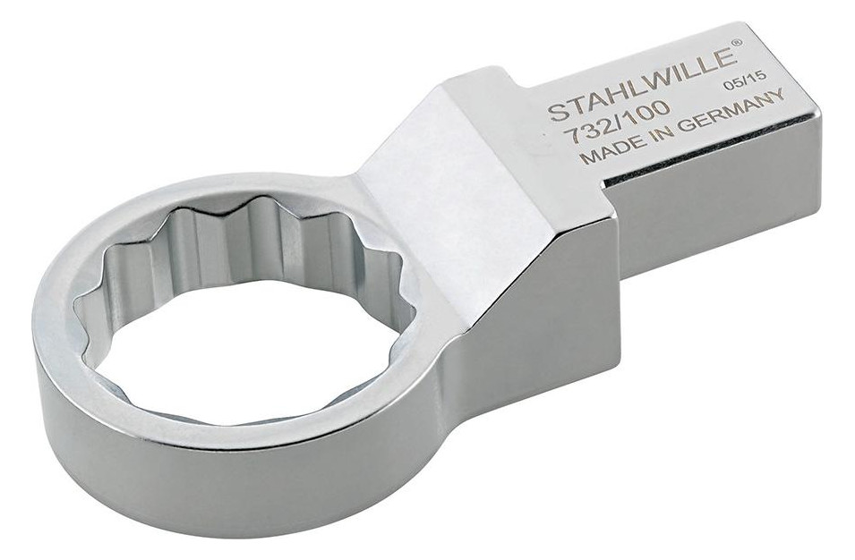 Bild Einsteck-Ringschlüssel 32mm 22x28mm Stah lwille - STAHLWILLE-0