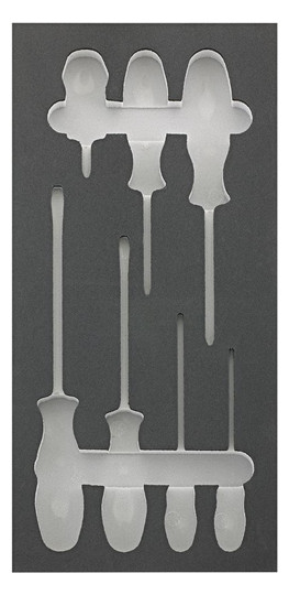 fortis-Werkzeugmodul 1/3 - leer, für Schraubendreher...