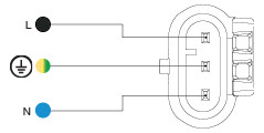 Grundfos Hocheffizienz-Umwälzpumpe Alpha1 GO 25-80 180, DN 25, 180 mm, EEI 0,2, geregelt