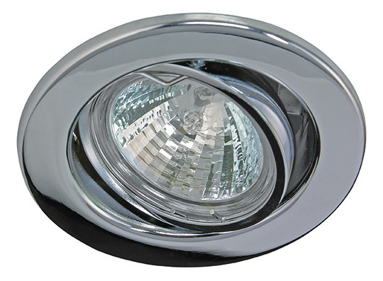 Einbaustrahler 50W Konv chr glz IP20 Edst Ø/EB68mm