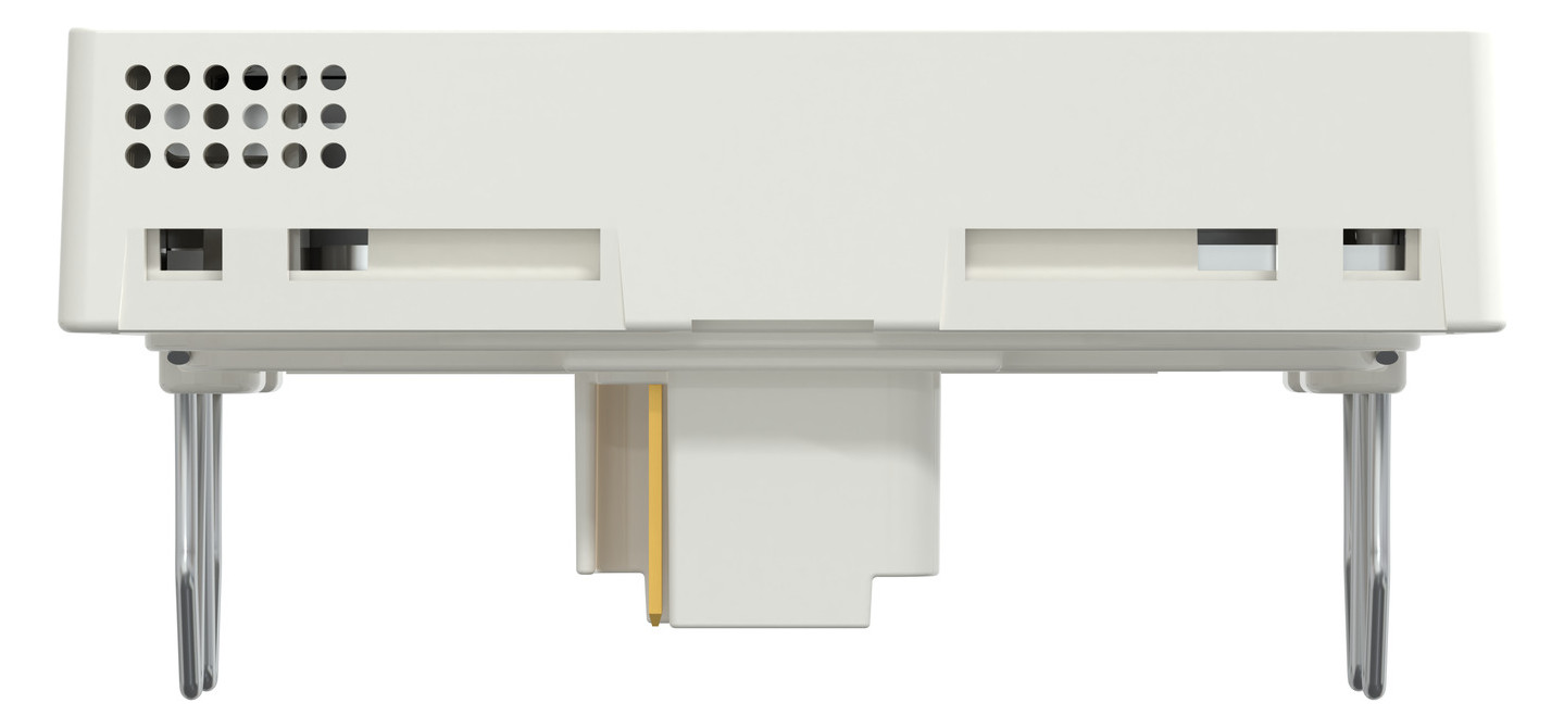 Raumtemperaturregler UP Zigbee polws glz Bedienelement Mit Vor-Ort Bedienung
