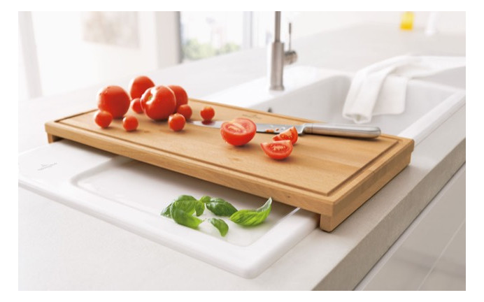 V&B Universalschneidbrett 280x550mm, Buche