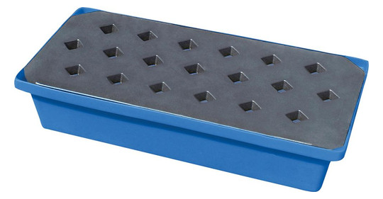 PE-Auffangwanne für Kleingebinde ST30 mit Gitterrost...