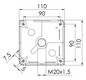 WISKA Abzweigkasten 6qmm, COMBI 607/leer 