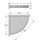 GROHE Eckablagekorb Selection Cube für Eckmontage, chrom