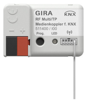 Inbetriebnahme Adapter UP KNX Bussystem KNX-RF m.LED-Anz