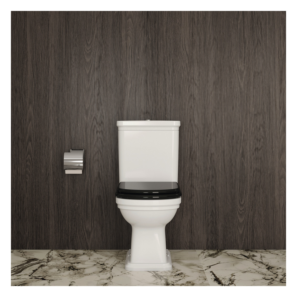 Ideal-Standard WC-Sitz Calla MDF, Scharniere Edelstahl, Softclosing, schwarz Ideal-Standard WC-Sitz Calla MDF, Scharniere Edelstahl, Softclosing, schwarz