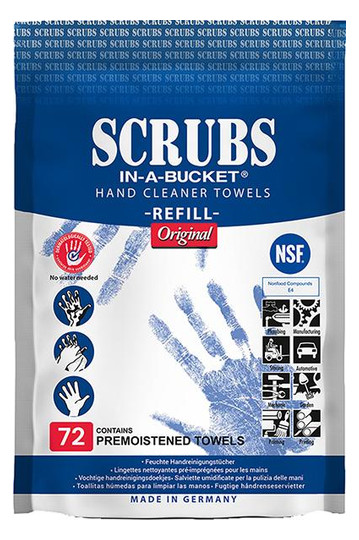 SCRUBS-Nachfüllpack - 72 Tücher