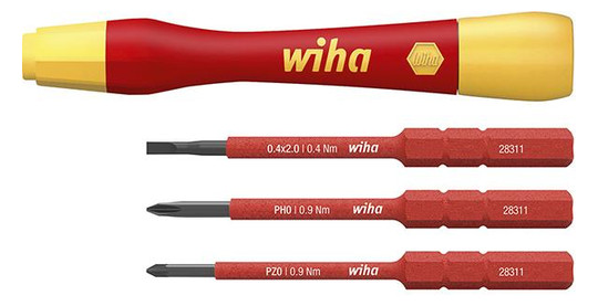 Wiha-Feinschraubendreher-Set VDE PicoFinish SB 2831-04 -...