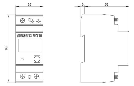 Kombimessgerät Strommessgerät/Q/Hz/V/P Blindleistungsmesser Frequenzmesser