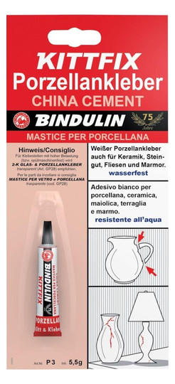BINDULIN-Porzellankitt P 3 - 6 g