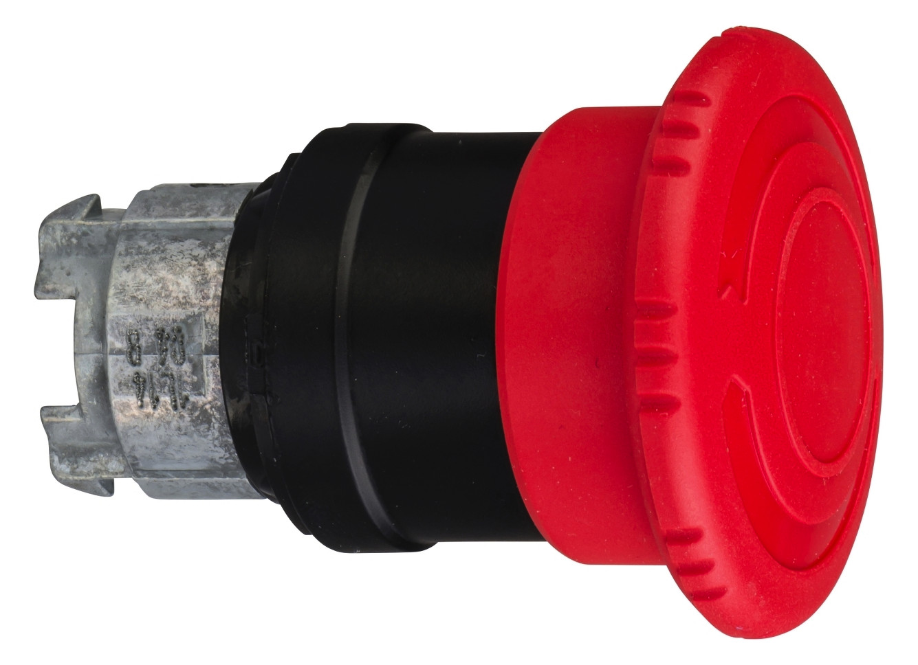 Frontelement für Not-Aus Ø22,5mm rt rnd IP66 hoch Schaltfunktion verrastend Dreh