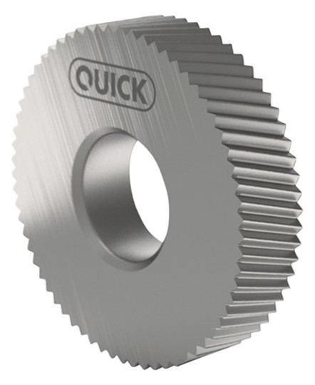 QUICK-Rändelrad aus PM, Form BR 15° -...