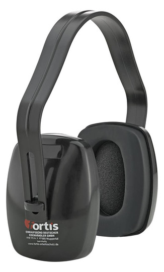 fortis-Kapselgehörschutz BASIC, schwarz - 29dB