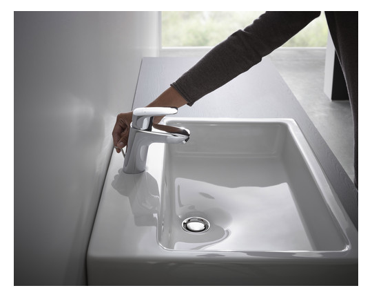 hansgrohe Waschtisch-Einhebelmischer 70 Logis mit Zugstangen-Ablaufgarnitur, chrom