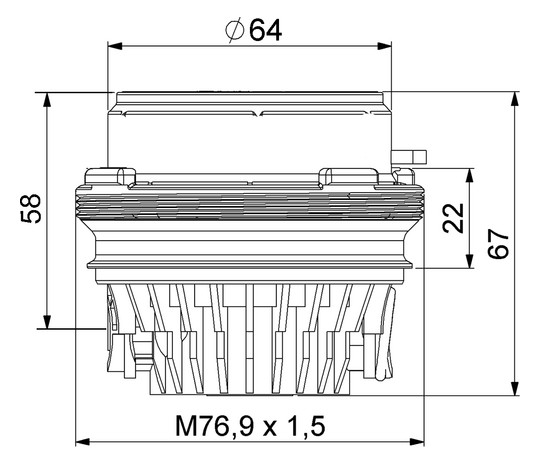 Deltamess Messkapsel AMS smart M Q3 2,5 cbm/h, Kalt