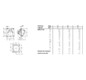 CEE-Anbausteckdose 5p 32A 400V/rt 6h Kst IP44 Schraubkl abgew 106x110mm