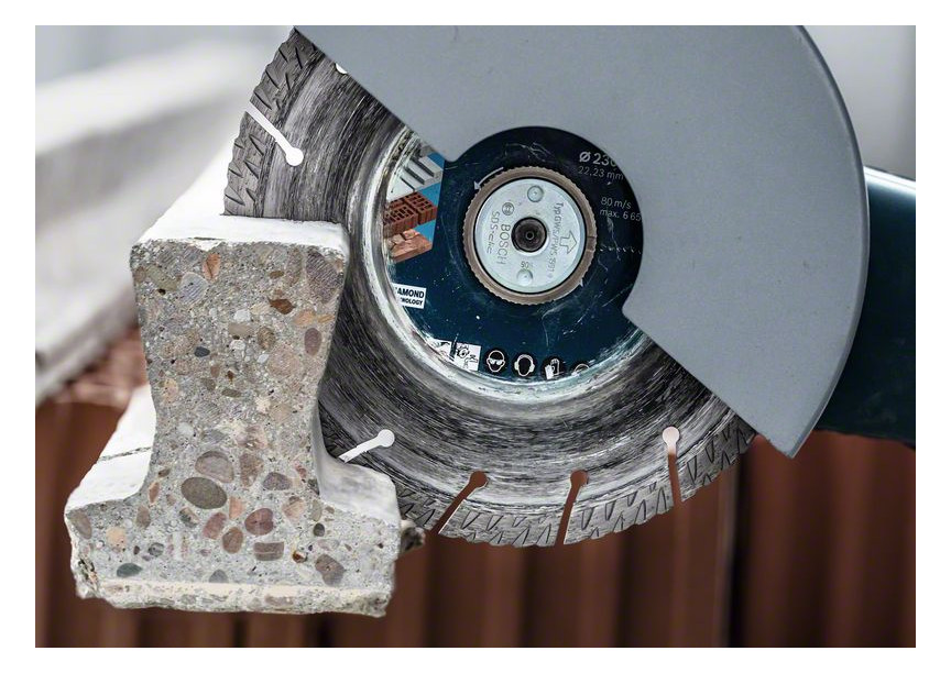 Diamant-Trennscheibe 180x12mm f.Beton Geeignet für Beton/Betonstein