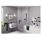 hansgrohe RainDrain Spot Boden-Punktablauf Komplettset, 150x150mm, rückseitig befliesbar, Edelstahl