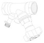 TA Absperrventil STS DN 50, kvs 42,4, PN 25, ohne Entleeradapter