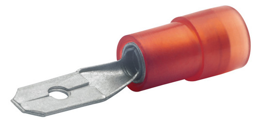 Flachstecker Ms rt 0,5-1qmm fl_4.8x0,5mm fl 4.8x0,5mm teiliso Polyamid (PA)