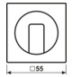 Zentralplatte Jalousie AS/A aws glz Symbol Jalousie Zentralplatte Jalousie AS/A aws glz Symbol Jalousie