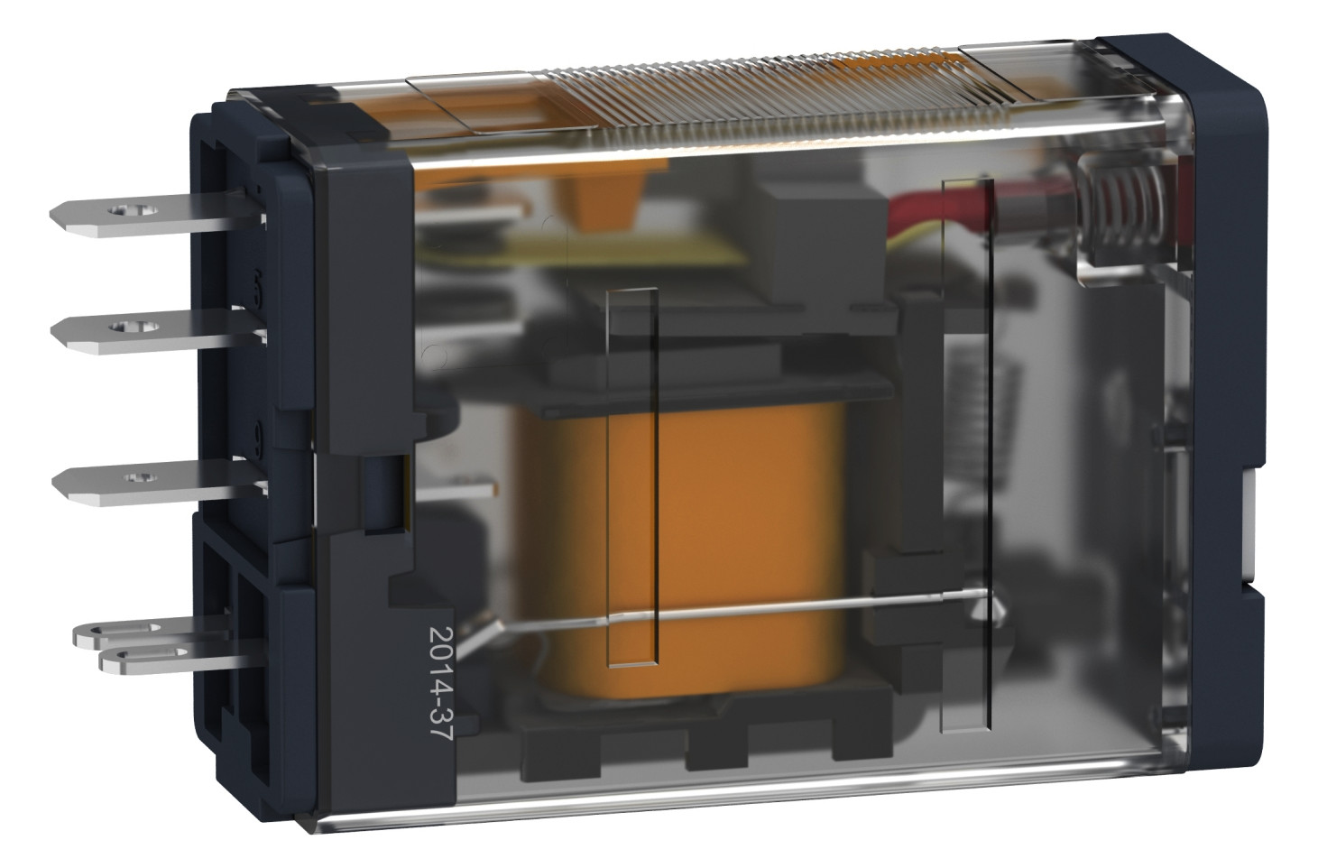Schaltrelais 1W IP40 14x27x50mm Steckanschl