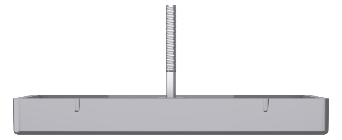 Zentralplatte Ant.dose 3f System Design edst Schraubbef