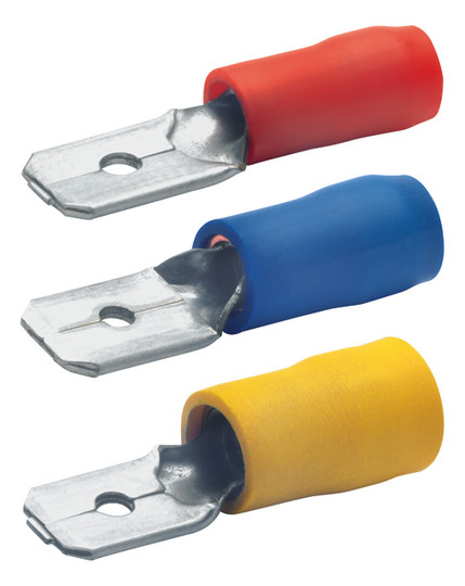Flachstecker Ms rt 0,5-1qmm fl_6,3x0,8mm fl 6,3x0,8mm teiliso