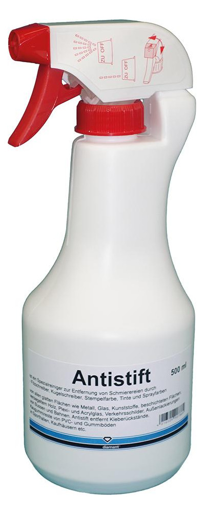 Bild Antistift Farbentferner Flasche 500 ml 1 Sprühkopf inkl. Kennzei chnungsfrei dia - diamant-0