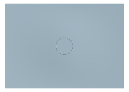 Bette Duschfliese BetteAir 1400 x 1000 mm, blue satin, Rechteck, glasierter Titan-Stahl