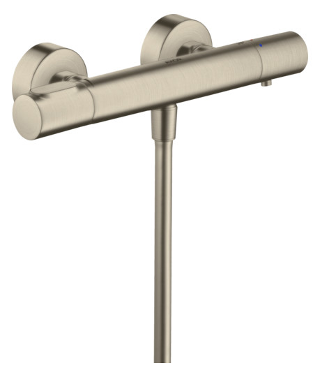 hansgrohe Brause-Thermostat Axor Citterio M AP, 1 Verbraucher, brushed nickel