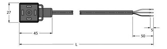 Turck Ventilsteck-      VAS22-S80E-5/TEL 