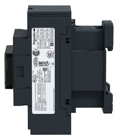 Leistungsschütz 4kW 3S 24VDC 9A 1S+1Ö/Hilf