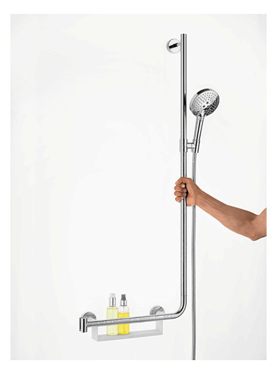 hansgrohe Brauseset Raindance Select S 3jet, Brausestange 1100mm, rechts, chrom