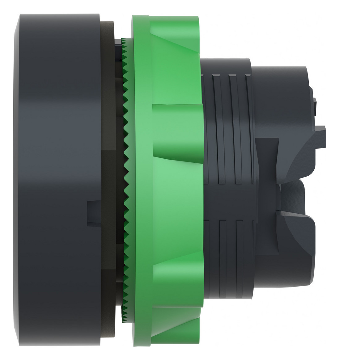 Drucktaster Front 1f o.tastenpl Ø22mm rnd IP66 Tastend