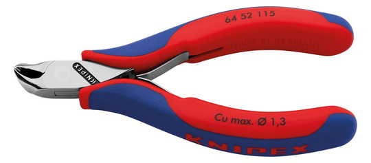 KNIPEX-Elektronik-Schrägschneider 6452 - 115 mm