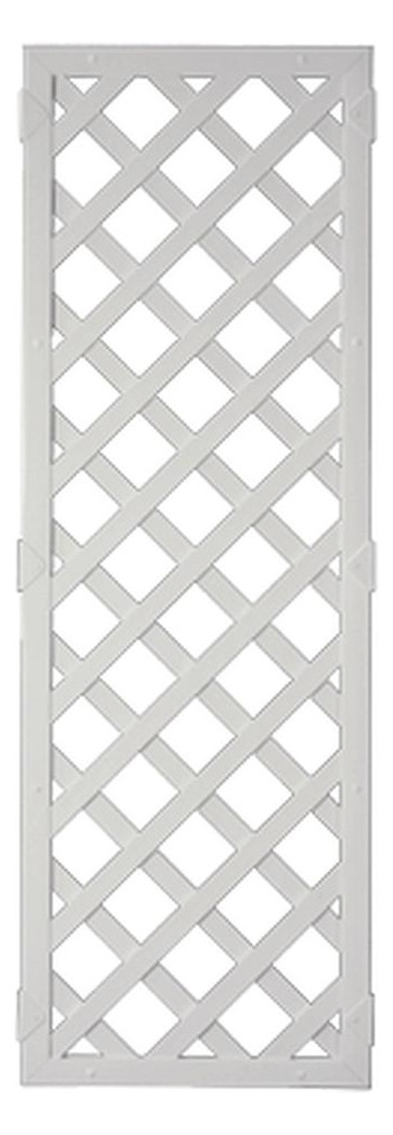 Bild LIGHTLINE KS-Rankgitter 60 x 180 cm Füll ung / Rahmen WEISS - n.a.-0