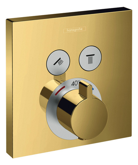 hansgrohe Fertigmontageset ShowerSelect UP-Thermostat, 2 