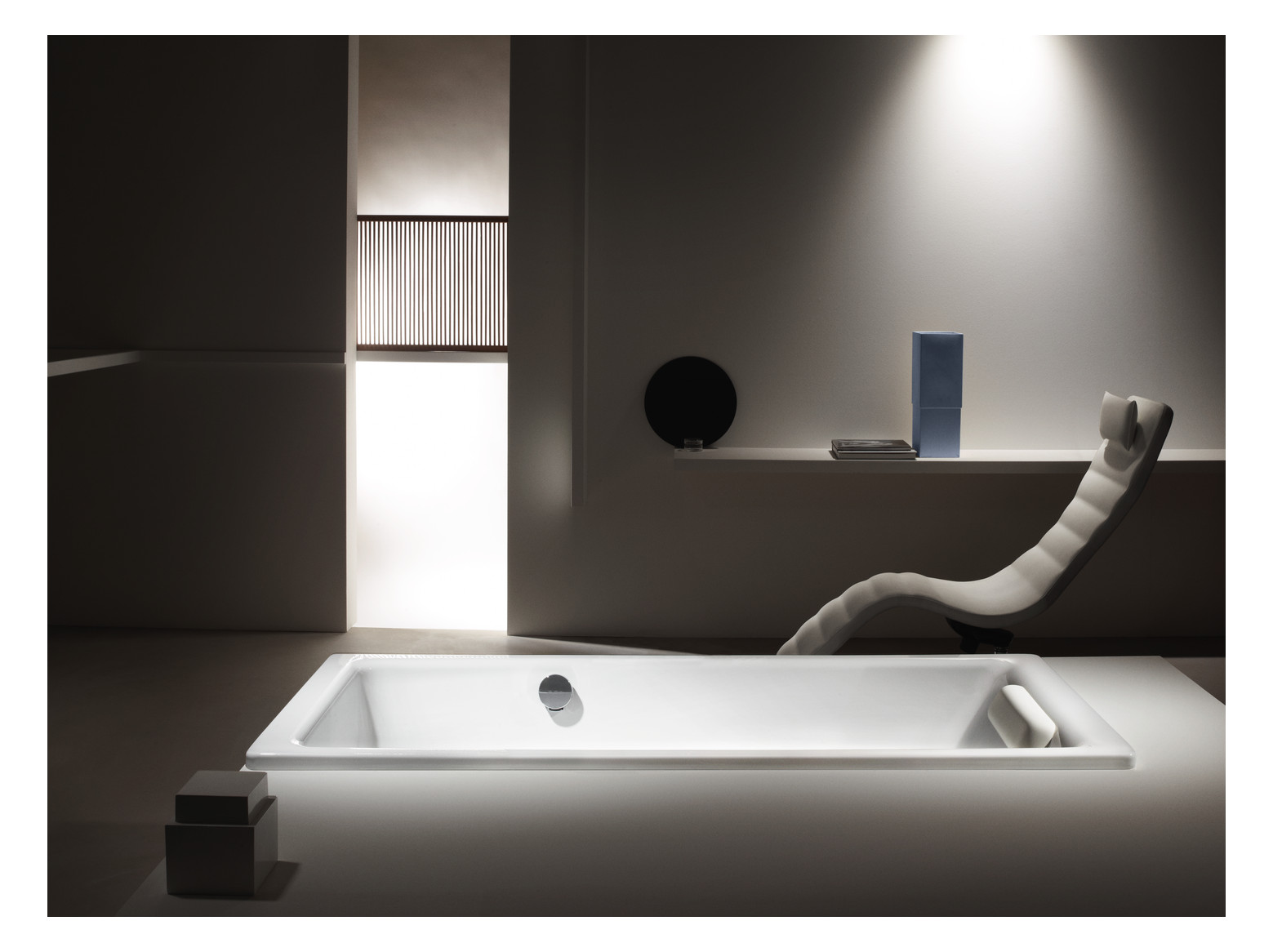 Kaldewei Badewanne PURO STAR 686 160x70cm, Überlauf seitlich, Antislip Perl-Effekt, pergamon
