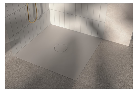 Bette Duschfliese PLUS BetteAir 1500 x 1000 mm, bahama beige, Rechteck, glasierter Titan-Stahl