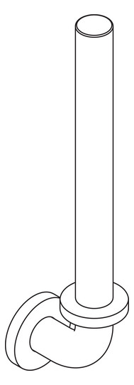 HEWI Reserve-Papierhalter 801 105x70mm, für 3 WC-Papierrollen, reinweiß