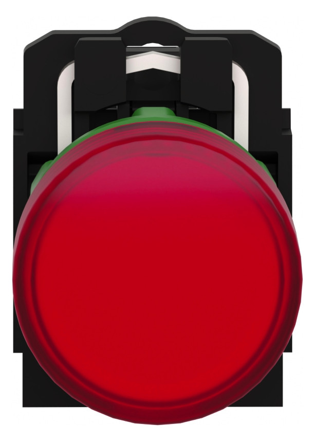 Leuchtmelder komplett 1f LED UC rnd hoch Ø22mm rt IP66