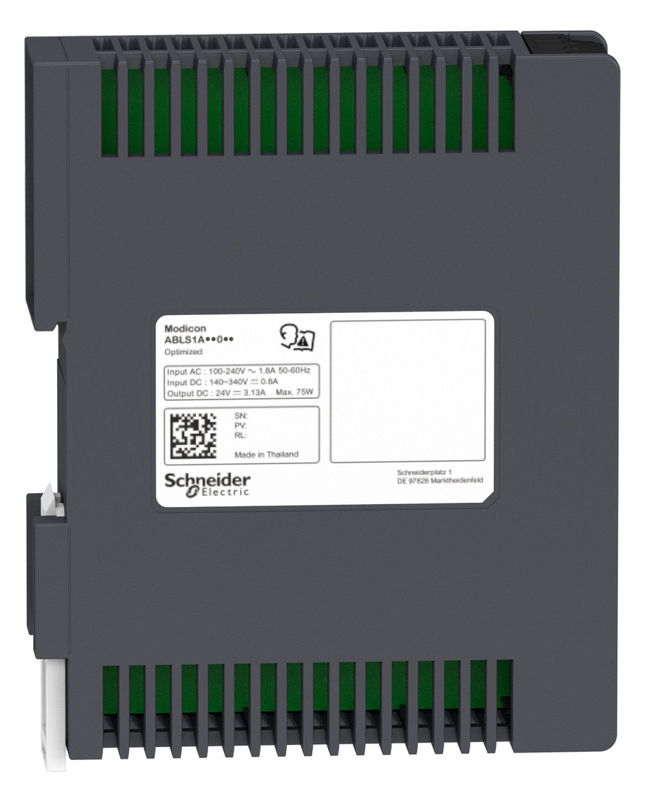 Gleichstromversorgung 24V 75W 100-240VAC 3,1A 75VA Kurzschlussf IP20