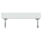 Zentralplatte USB 2f polws Klemmbef m.Aufdr