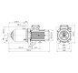 Wilo Hochdruck-Kreiselpumpe Medana CH1-L.404-2/V/E/10T,Rp1,550W,810W